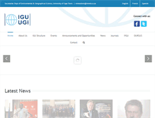 Tablet Screenshot of igu-online.org